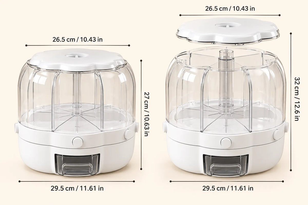 Rotating Food Storage Organizer | HomeVault