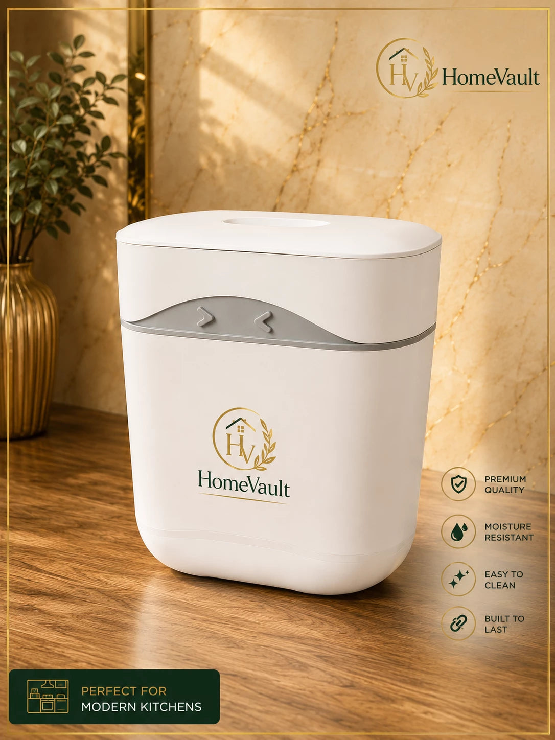 Portable Hanging Kitchen Dustbin | Cabinet Door Trash Bin