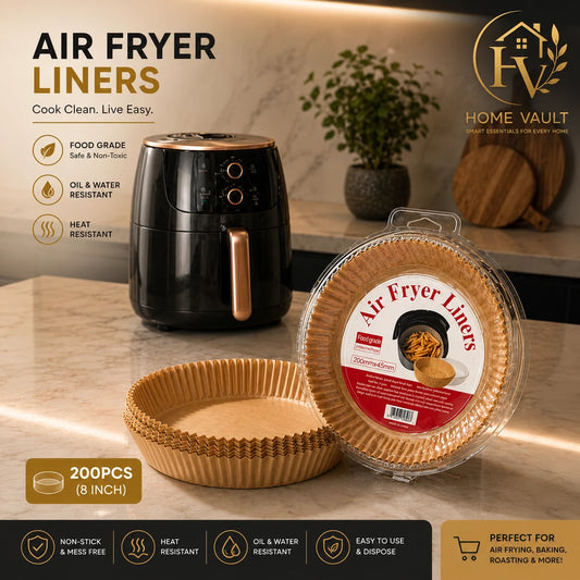 Home Vault Premium Air Fryer 50 Pcs Paper Liners