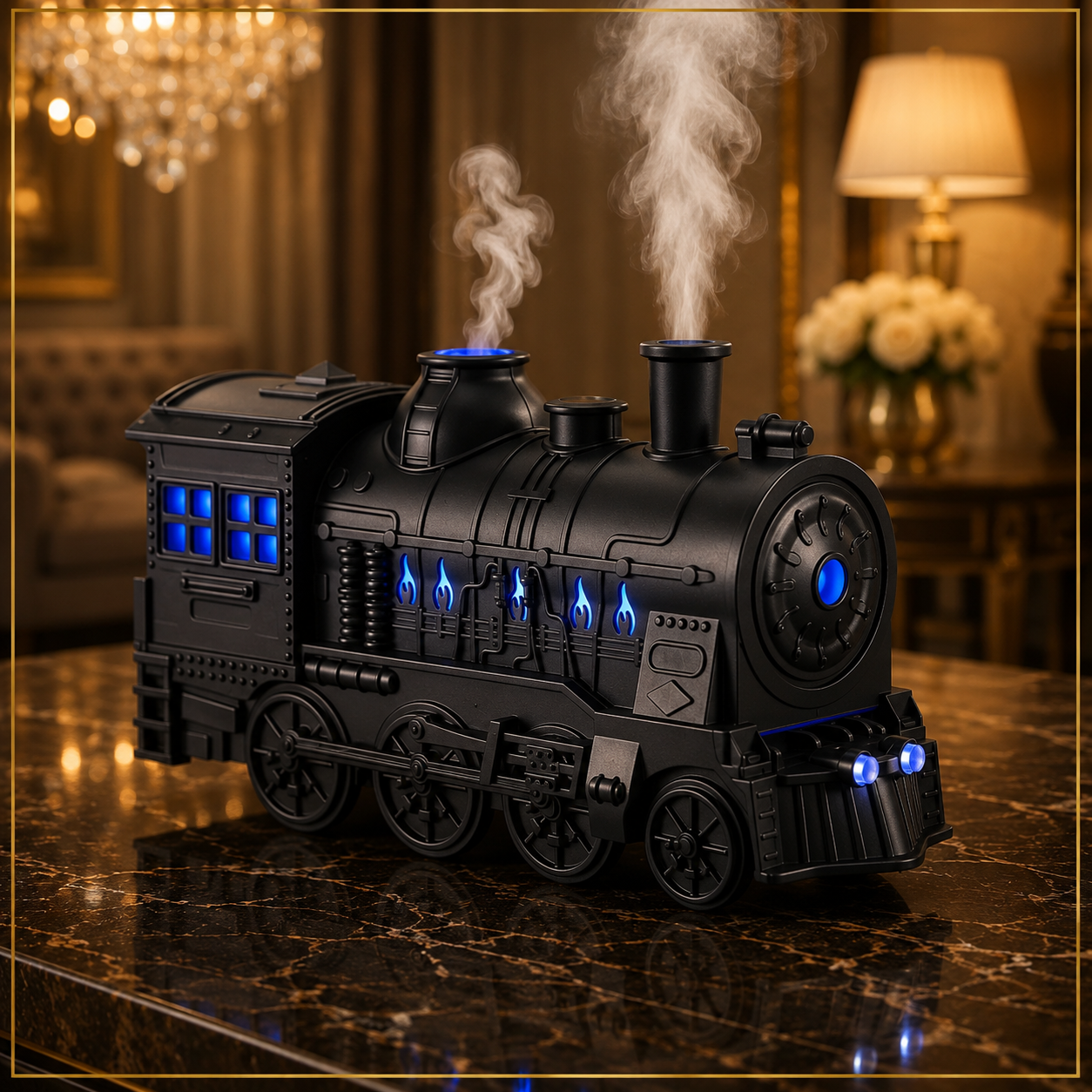 Train Air Humidifier With Light HomeVault