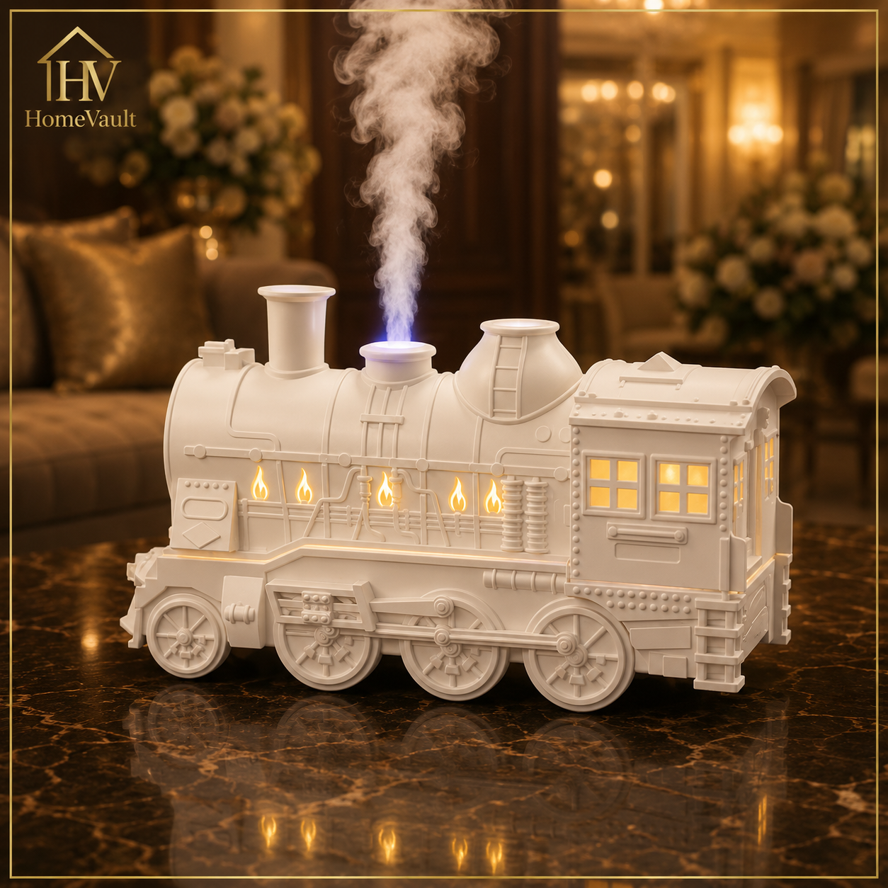Train Air Humidifier With Light HomeVault
