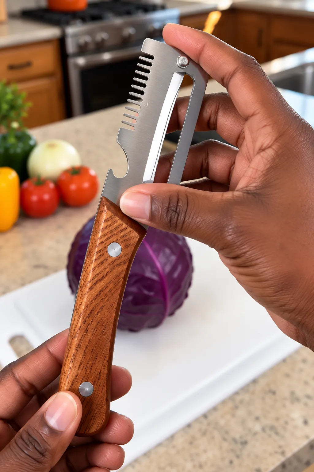 5-in-1 Multifunction Kitchen Peeler & Slicer Tool