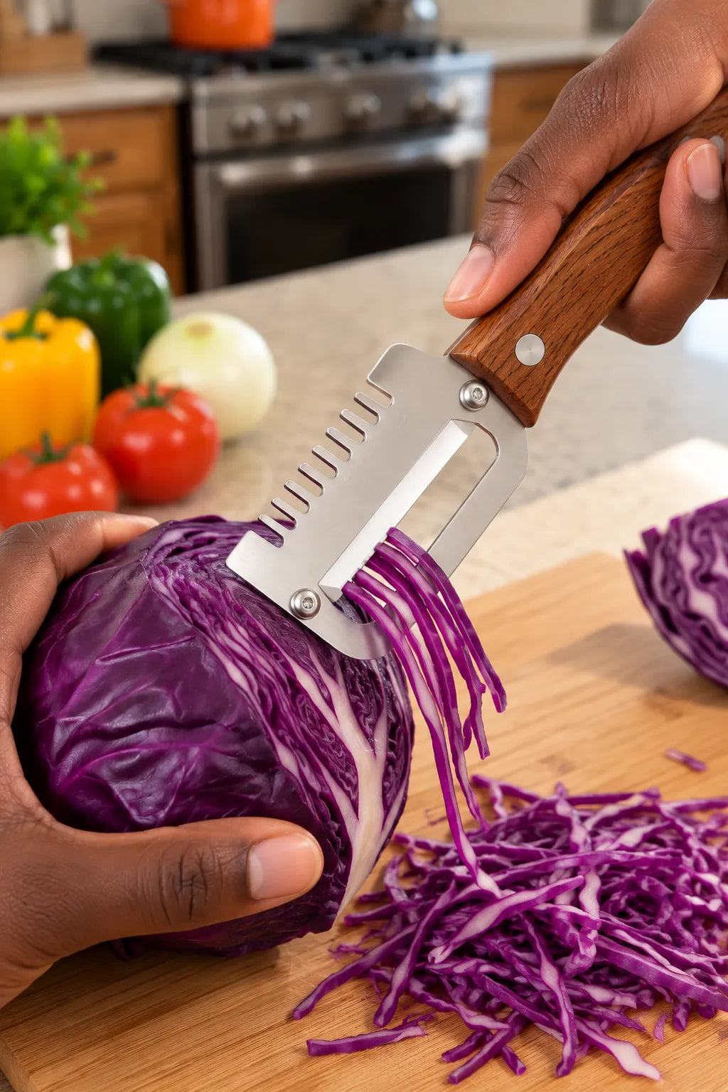 5-in-1 Multifunction Kitchen Peeler & Slicer Tool