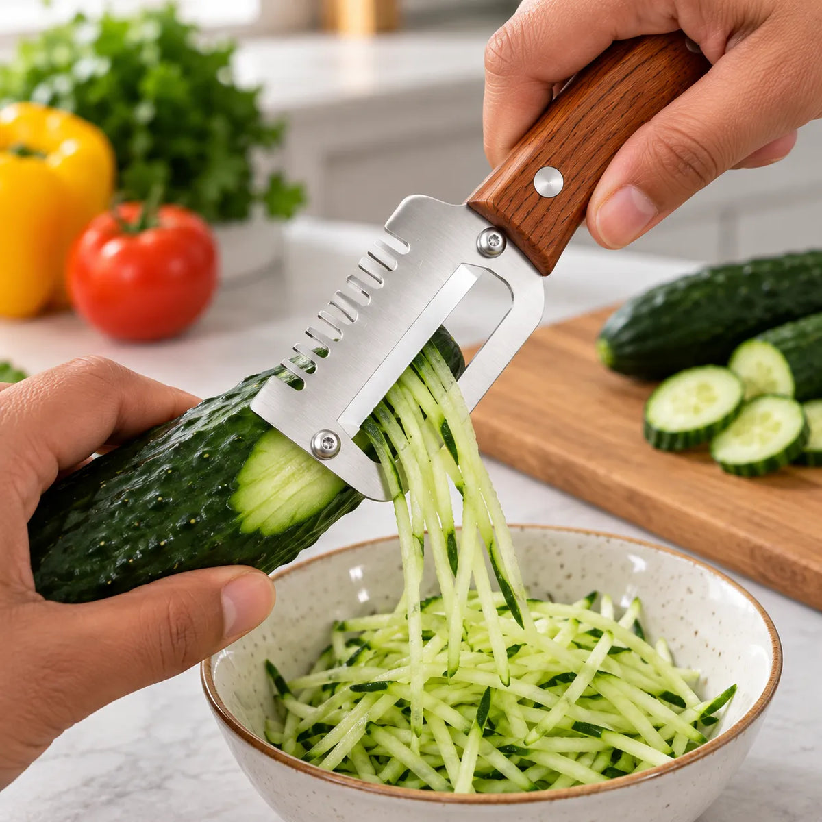 5-in-1 Multifunction Kitchen Peeler & Slicer Tool
