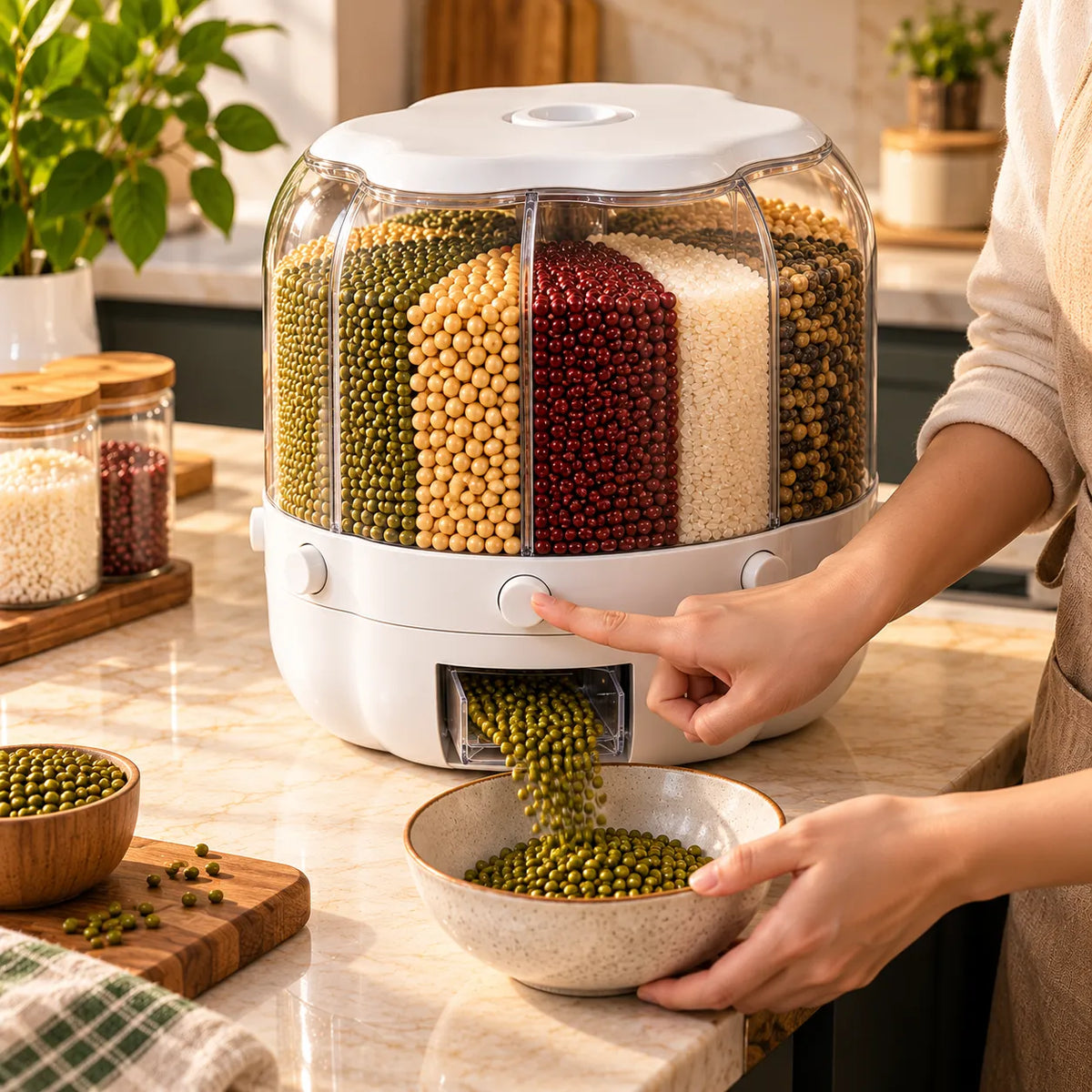 Rotating Food Storage Organizer | HomeVault