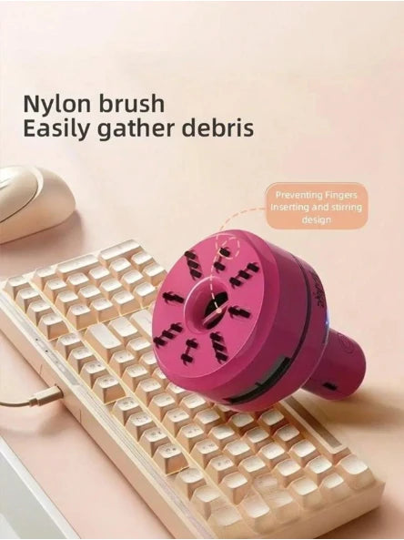 Mini Desktop Vacuum Cleaner – USB Rechargeable 3-Speed Dust Cleaner