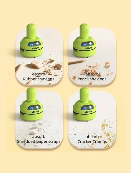 Mini Desktop Vacuum Cleaner – USB Rechargeable 3-Speed Dust Cleaner