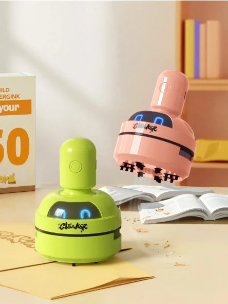 Mini Desktop Vacuum Cleaner – USB Rechargeable 3-Speed Dust Cleaner